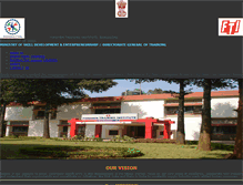 Tablet Screenshot of ftibangalore.gov.in